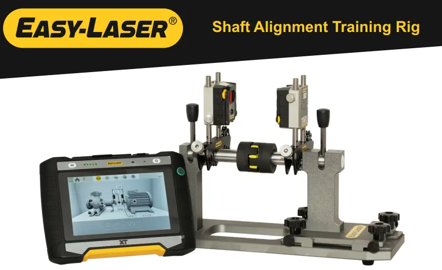 Easy Laser Shaft Alignment Training Rig