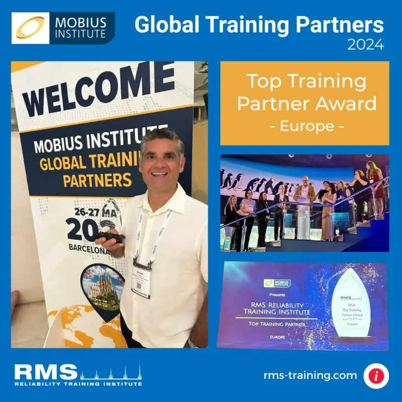 RMS Top Training Partner 2024 Mobius Institute