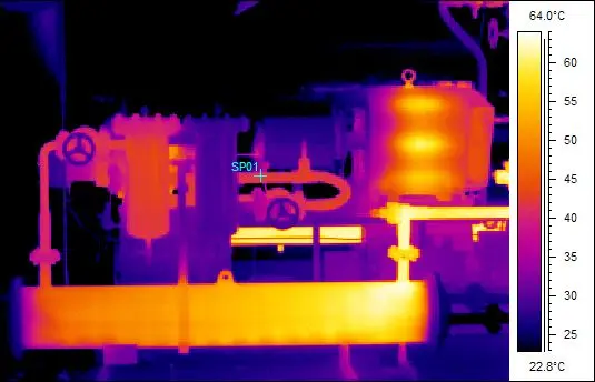 rms infrared thermography service compressor