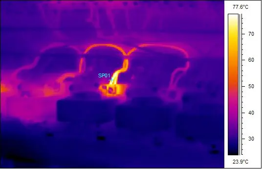 rms infrared thermography service electrical fault